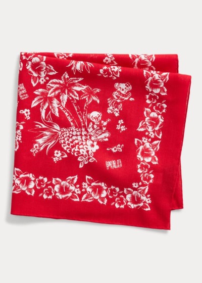 Men's Polo Ralph Lauren Tropical Bear Cotton Bandanna | 327465EPF